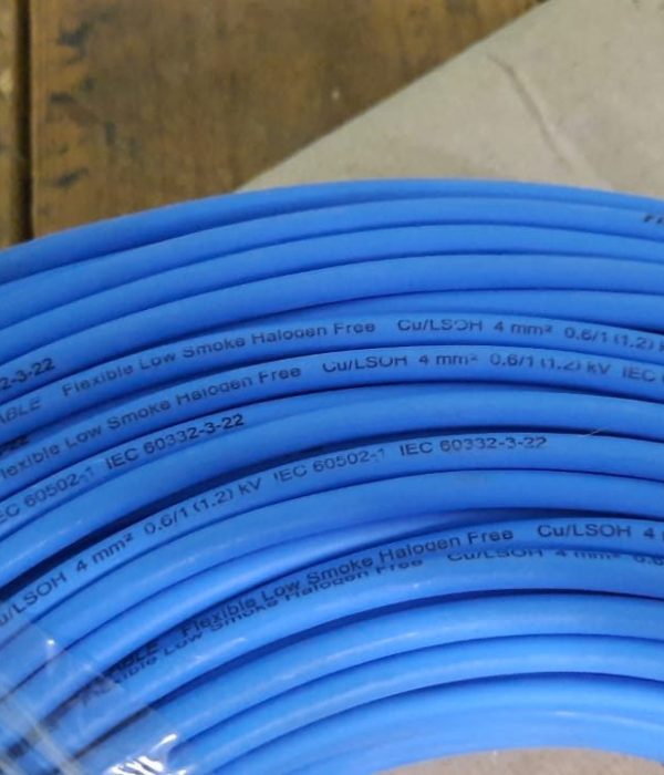 Kabel Cu-LSOH 4 Biru 0.6-1 (1.2) kV Frst Cable